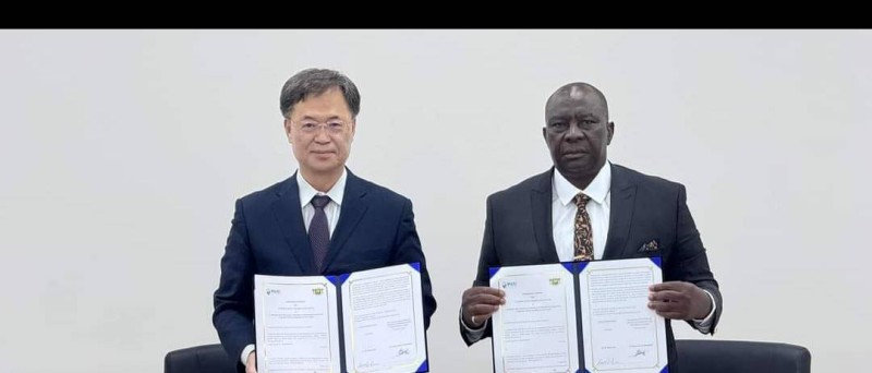 Signature du mémorandun entre la Côte d'Ivoire et la Corée du Sud 