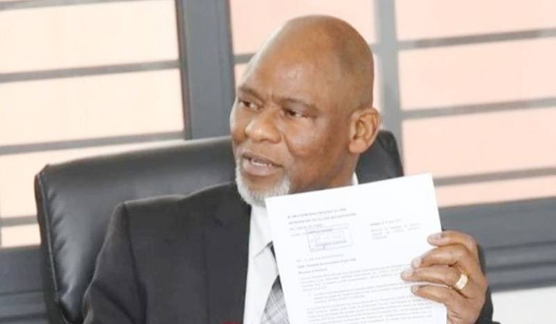 Le président Kuyo a rejeté en bloc la décision de la Fif. (Ph: Dr)