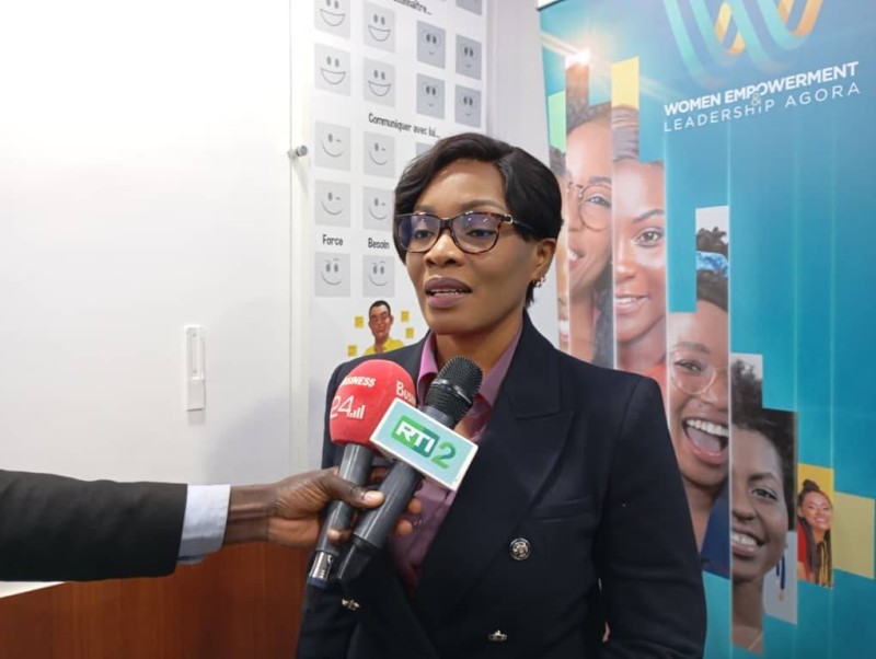 Myriam Doukou, commissaire générale de ce forum africain Wela. (Ph: Dr)