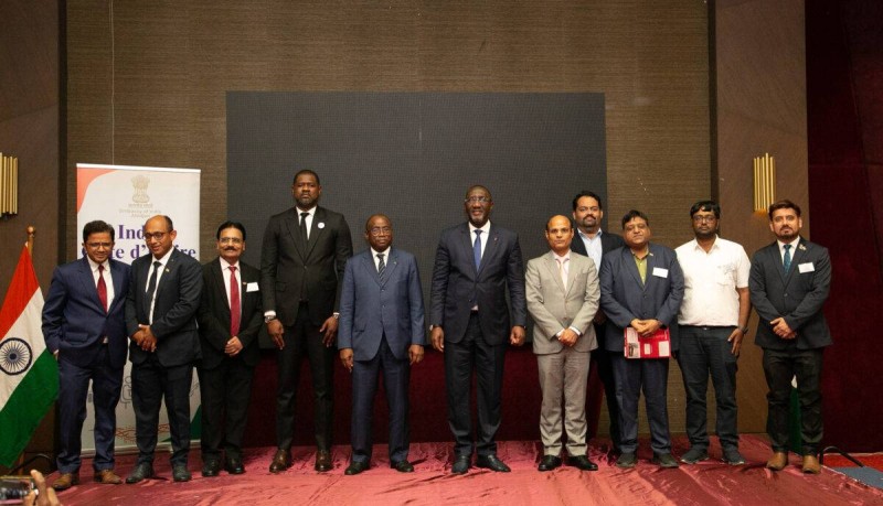 L’ambassadeur de l’Inde en Côte d’Ivoire, Dr Rajesh Ranjan,a relevé la solidité des relations diplomatiques entre les deux nations, se réjouissant des échanges commerciaux croissants. (Ph: Dr)