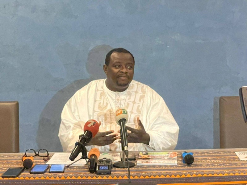 Le directeur de la publication, Olivier Fokam. (Ph: Dr)