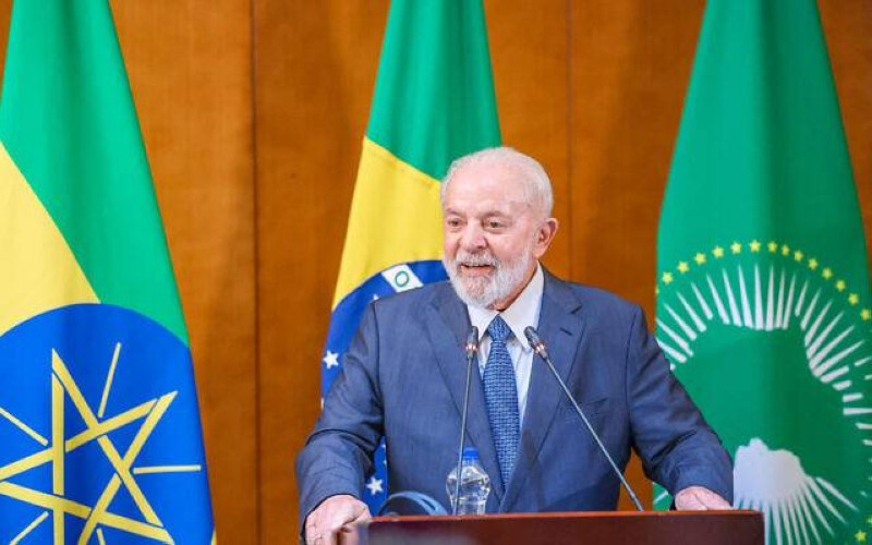 Le président brésilien Luiz Inacio Lula da Silva