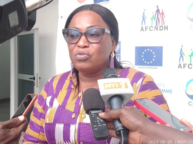 La présidence du CNDH, Mme Namizata Sangaré 