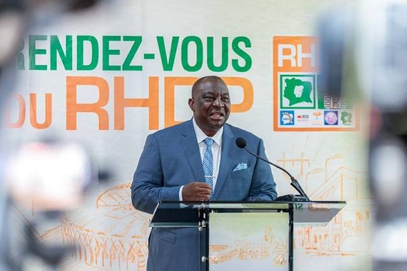Le porte parole du Rhdp, Adjoumani Kobenan. (DR)