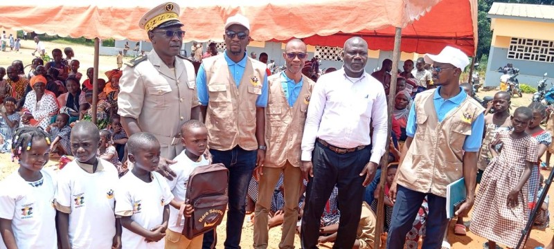 Les autorités locales ont salué l'initiative de Béré Secours. (Ph: Dr)