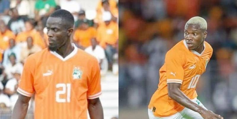 Eric Bailly (à gauche) et Evrard Kouassi. (Ph: Dr)