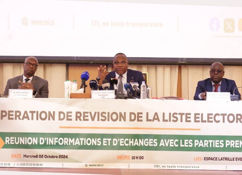 brahime Coulibaly-Kuibiert a indiqué que la Cei a repoussé la limite d’âge pour l’enrôlement des nouveaux majeurs au 1er mars 2025. (Ph: Dr)