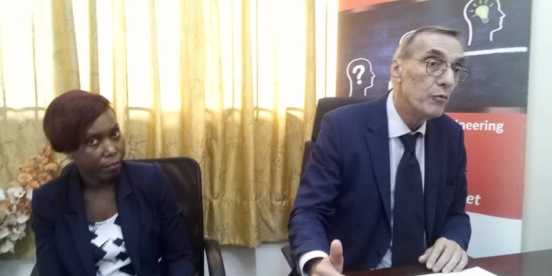 Le Prof Alin Rivière et Dr Anick Atsin (DR)