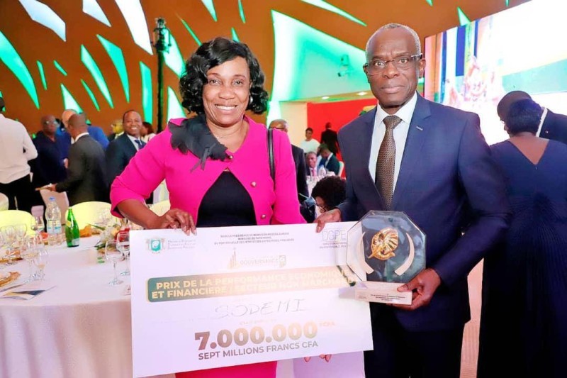 Koné Moussa Seydou, directeur général de la Sodemi, a exprimé toute sa fierté. (Ph: Dr)