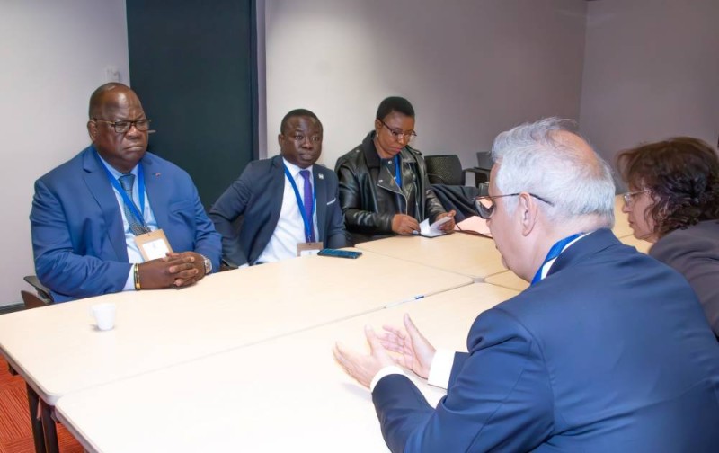 Le ministre Laurent Tchagba 