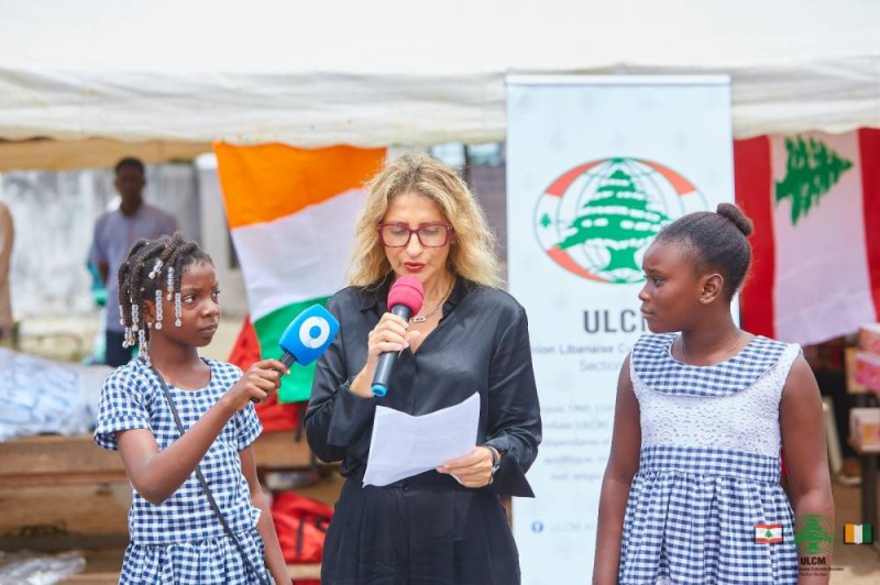 Sous la conduite de Juliana Raad Beaud, Responsable de la commission éducation de l’ULCM – Section Abidjan, cette caravane a pour objectif de sillonner toutes les communes d’Abidjan ainsi que quelques villes de l’intérieur du pays. (DR)