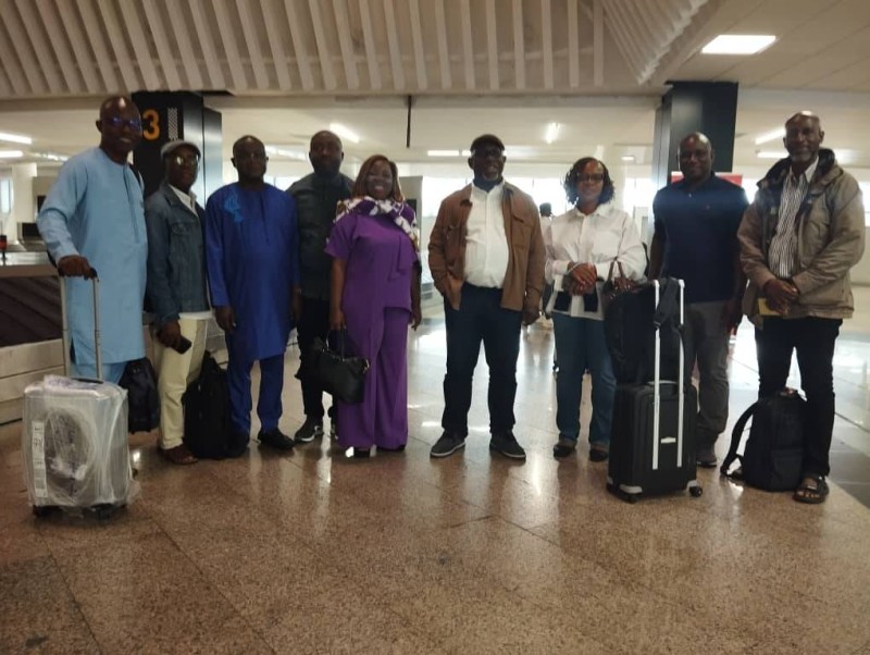 La délégation ivoirienne en terre marocaine. (Ph: Dr)