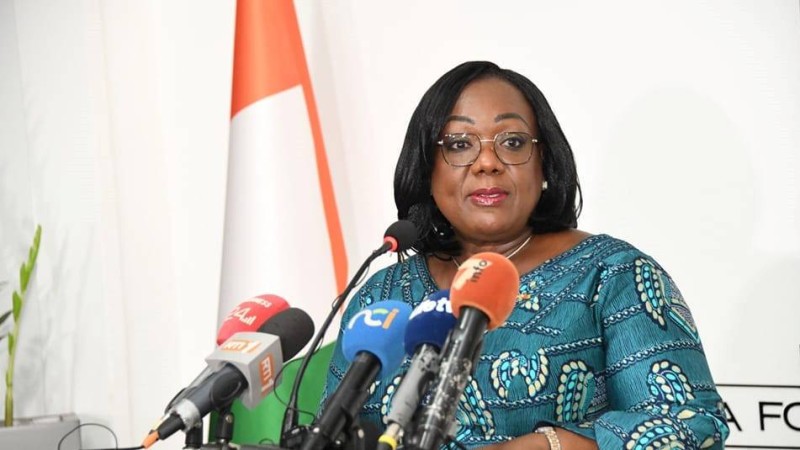 La ministre Anne Ouloto