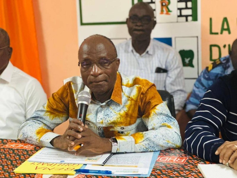 Adama Koné a invité les militants à s'inscrire massivement sur la liste électorale. (DR)