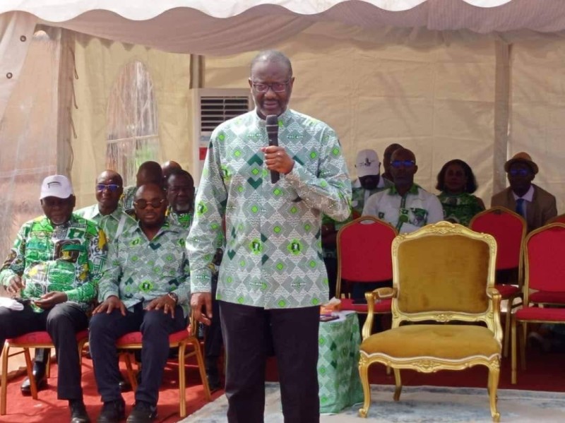 Le président du Pdci-Rda, Tidjane Thiam. (DR)