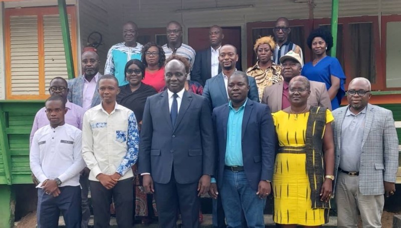 Les participants à l’atelier portant sur « la stratégie de développement de la culture hors-sol en Côte d’Ivoire ».