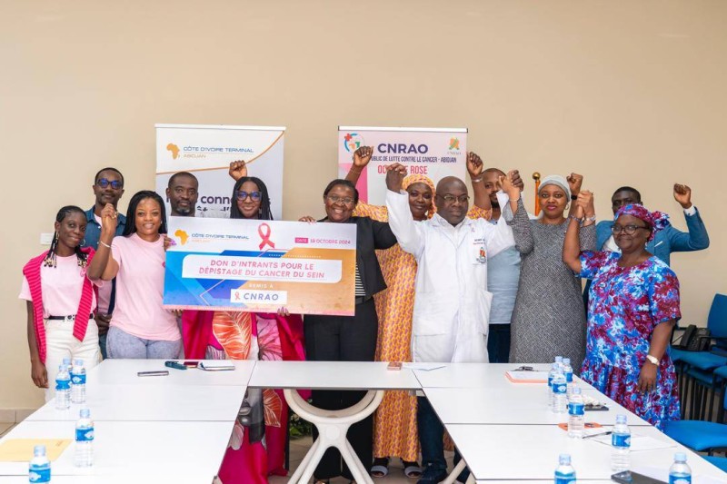 Côte d'Ivoire Terminal se met dans la lutte contre le cancer du sein (DR)