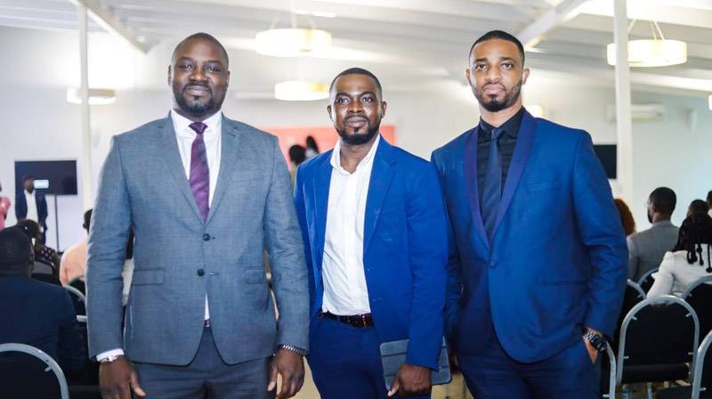 Les initiateurs de l’Africadevsec Forum. (Ph: Dr)
