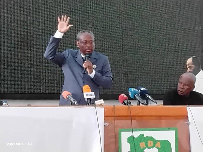 Dr Bredoumy Kouassi Soumaïla, porte-parole du  PDCI. (DR)