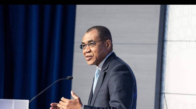 Le ministre Adama Coulibaly 
