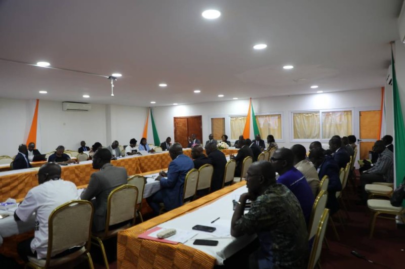 Les participants à la rencontre d'Abidjan. (DR)