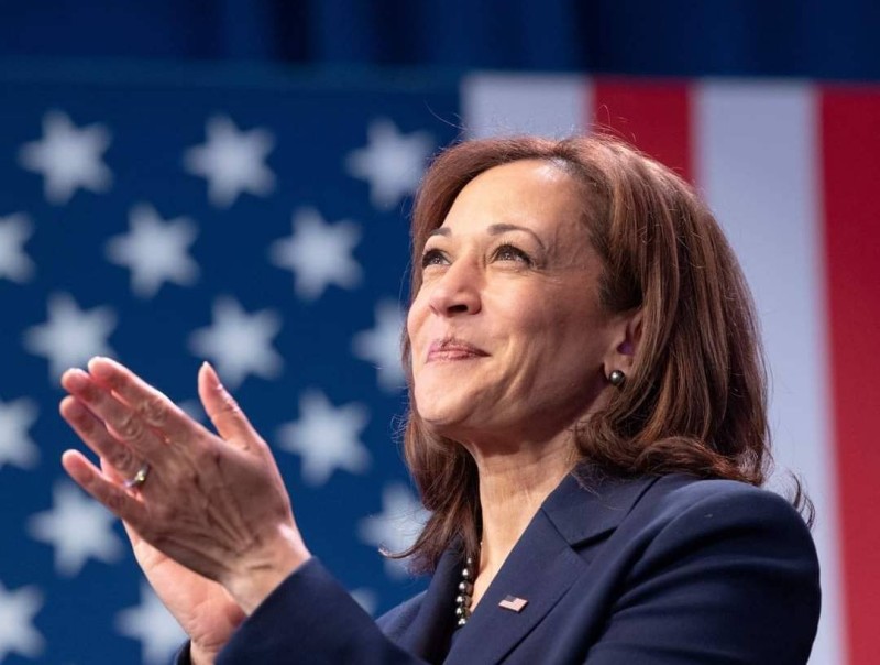 La Vice-présidente Kamala Harris 