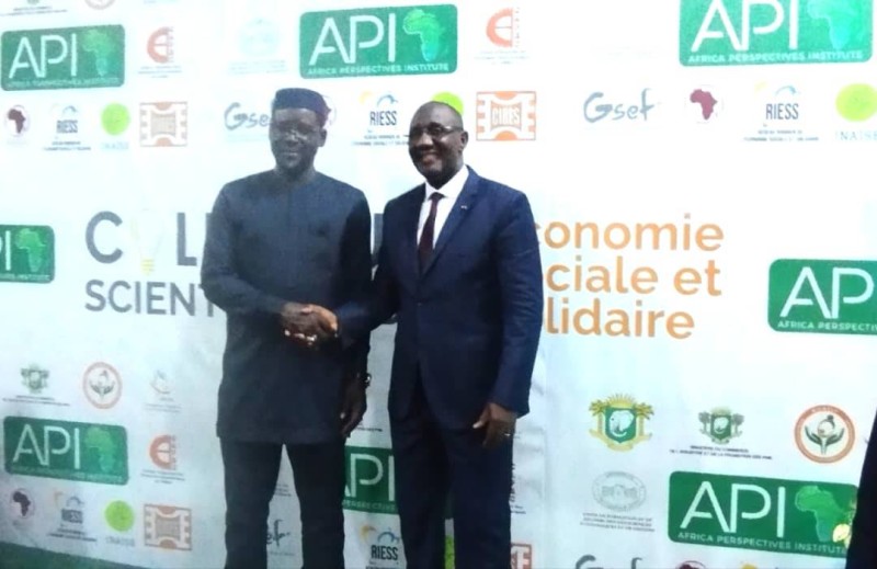 Les ministre Ivoirien et Sénégalais. (DR)