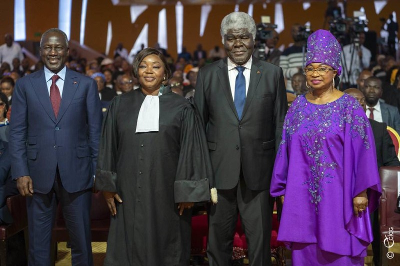 Le Premier ministre ivoirien et d'autres personnalités étaient de la cérémonie. (Ph: Dr)