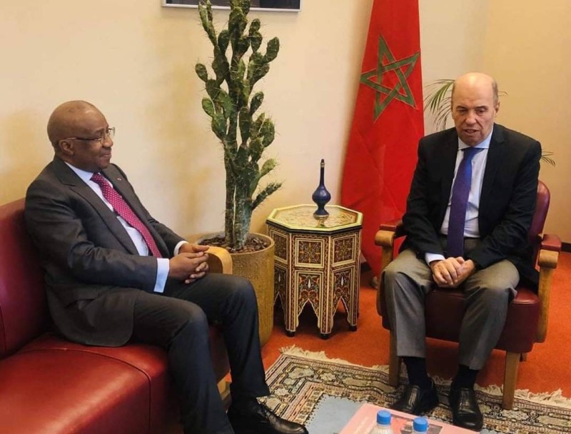 Le ministre Jean Sansan Kambilé chez le président du Conseil des droits de l'homme