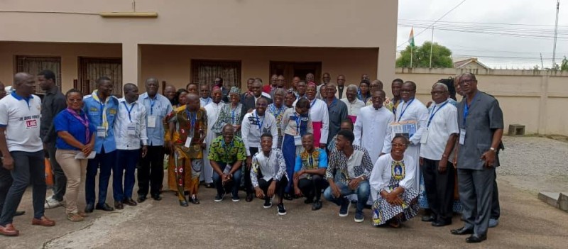 Les participants prêts à donner un nouveau souffle à leur mission. (Ph: Dr)