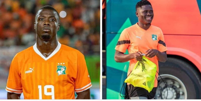 Nicolas Pépé (à gauche) est remplacé par l’attaquant du RB Salzbourg, Konaté Karim. (Dr)