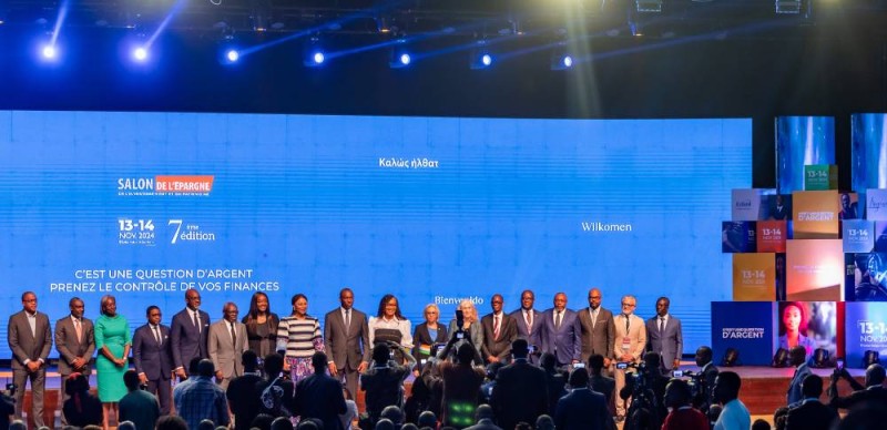 Le ministre de la Promotion de la jeunesse, de l’insertion professionnelle et du service civique, Mamadou Touré a ouvert le mercredi 13 novembre 2024 la 7ème édition du Salon de l’épargne. (DR)