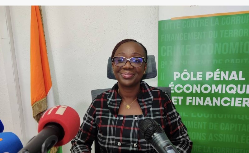 Mme Kamagaté, la Procureure de la République près le Pôle penal économique et financier 