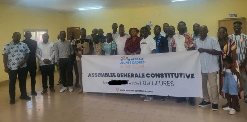 Le Réseau des jeunes cadres du Sud-comoé » (Rjc-sc) est né. (DR)
