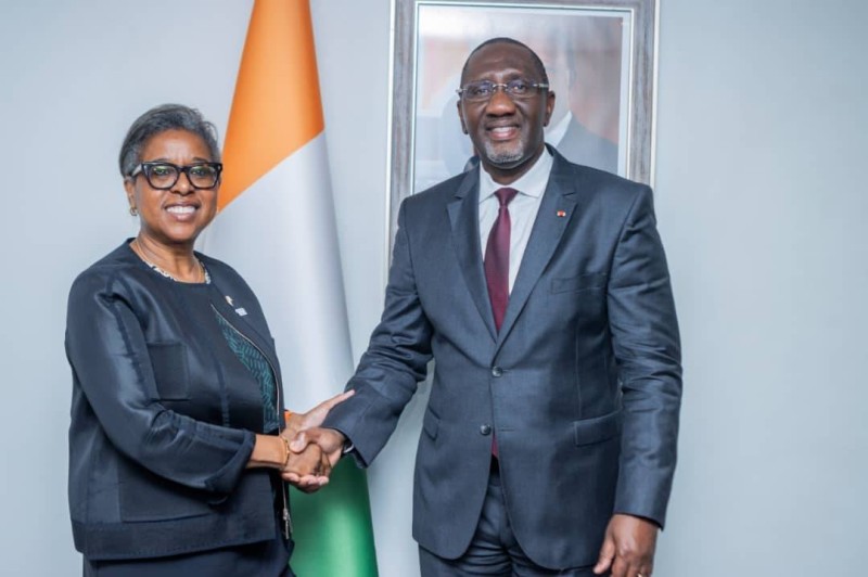 Diarrassouba Souleymane, a appelé au renforcement des partenariats avec les entreprises américaines (DR)