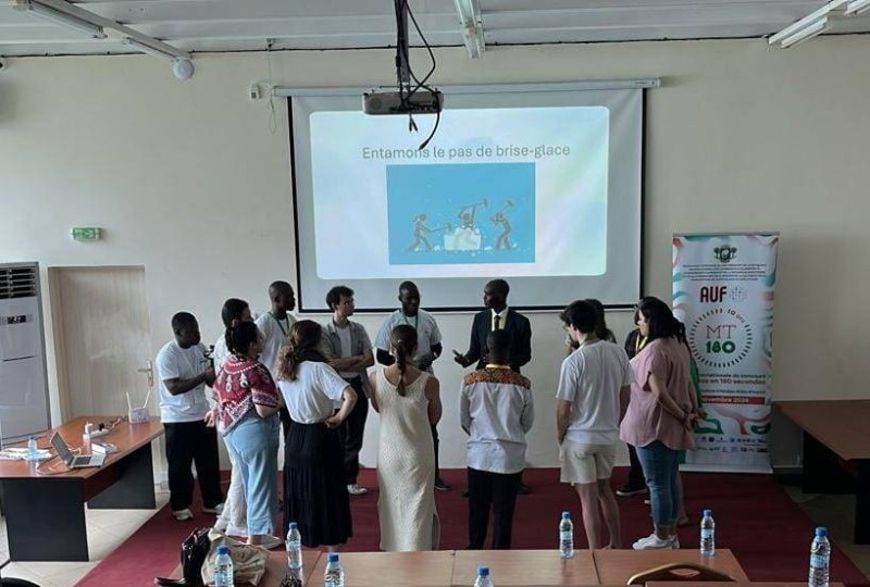 Les doctorants étaient en atelier. (DR)
