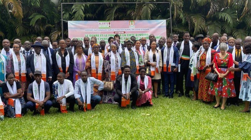 Les participants aux assises nationales du Foncier rurale 2024. (DR)