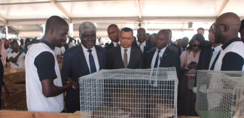 L’Agence a été présente au pôle animalier avec deux enclos