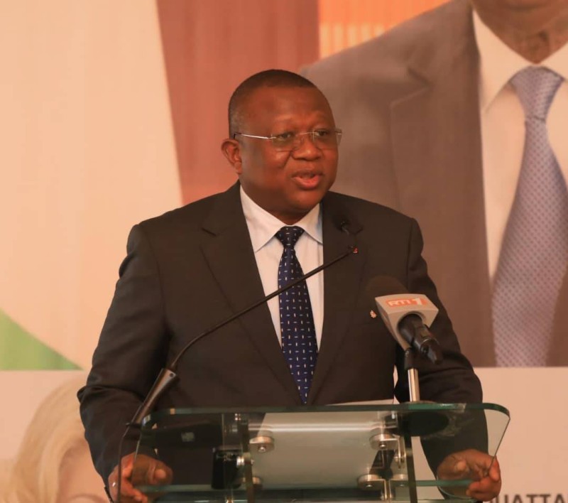 Amadou Coulibaly, ministre de la Communication et des Médias, porte-parole du gouvernement. (Ph: Dr)