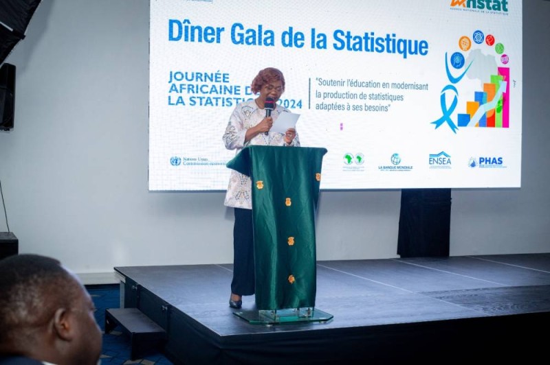 Dans son intervention, Kaba Nialé a déclaré : « Avec votre soutien, nous bâtirons un appareil statistique performant au service du développement durable ». (DR)