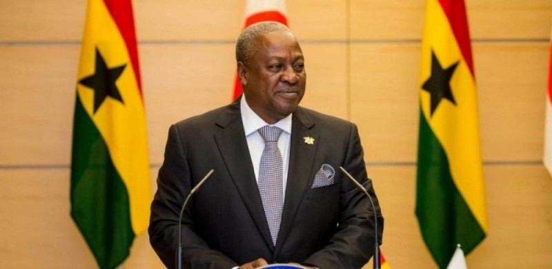 L'ancien Président John Dramani Mahama. (Ph:DR)