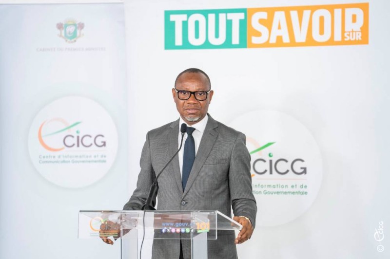 Le directeur général du FGA, Noël Koffi Maïzan,