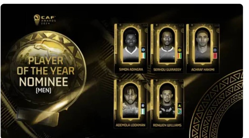 Les 5 nominés