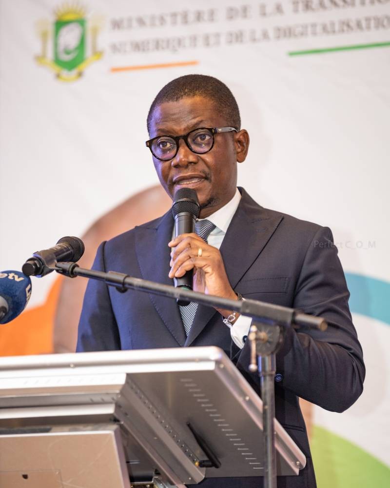 Le directeur général de la transformation du service public, Auguste Youboué. (DR)