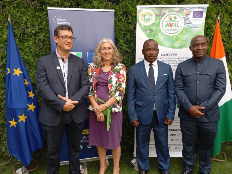 Le projet Aval a pour ambition d’accompagner les acteurs du secteur vivrier dans l’amélioration de leurs performances techniques et économiques en lien avec l’agro-écologie. (Ph: Dr)