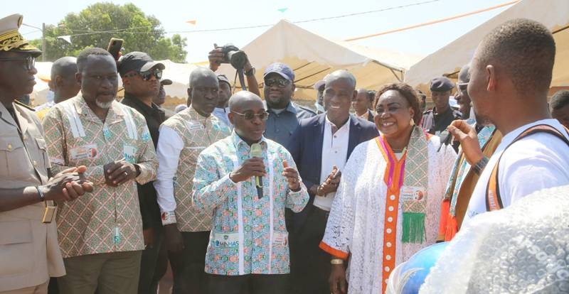 Bouaké Fofana a honoré de nombreux acteurs locaux de la lutte contre la Dfal. (Ph: Dr)