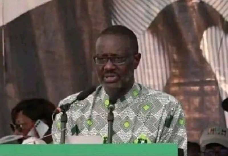 Le président Tidjane Thiam a animé un meeting à Aboisso. (Ph: Dr)