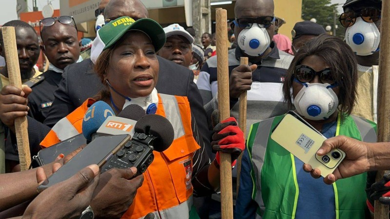 Les populations d’Abobo invitées à s’impliquer davantage dans la propreté de leur commune. (Ph: Dr)