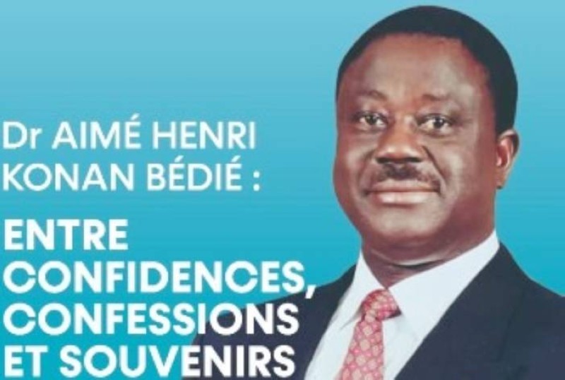 La couverture du livre portant sur la vie politique de Henri Konan Bédié. (Ph: Dr)