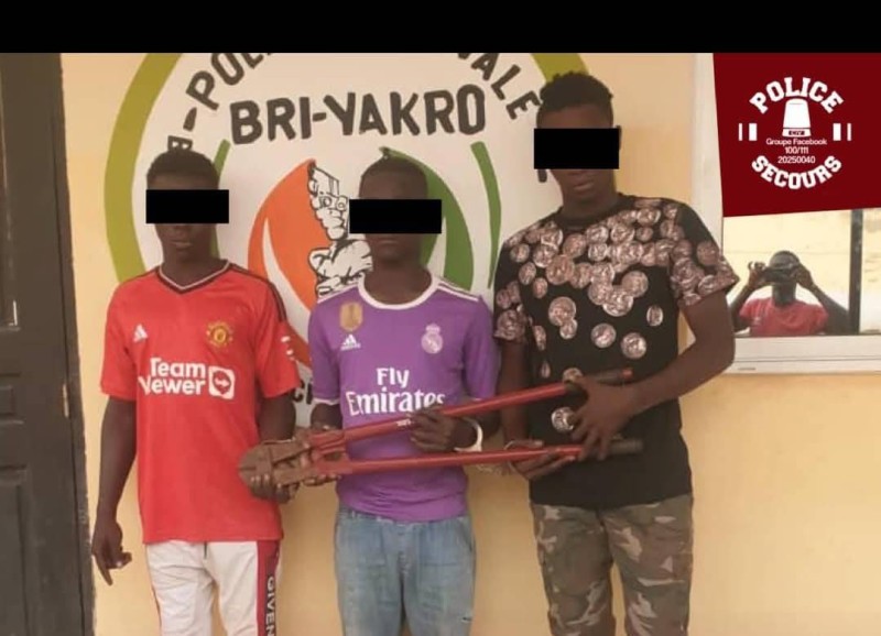 De nombreux téléphones volés ont été retrouvés par la police. (Ph: Dr)